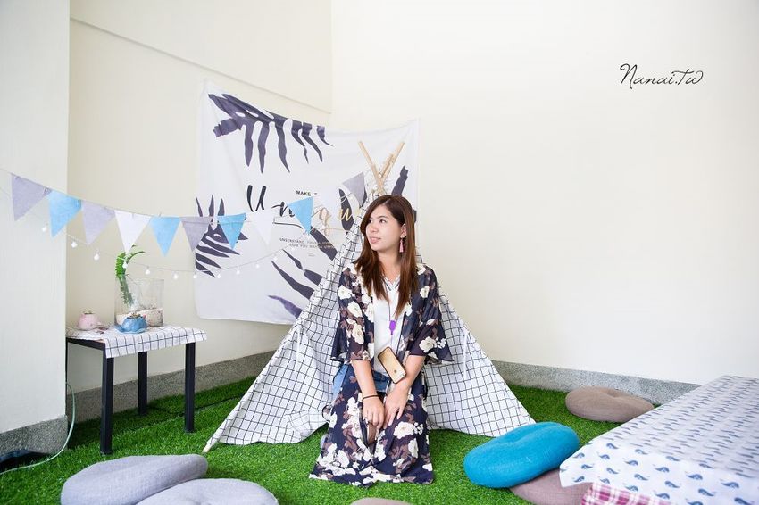 彰化市美食》DO NOTHING DAY。網美請冷靜！純白質感韓系餐廳,室內野餐三角小帳篷,狂拍照又猛打卡 - Nana愛旅行札記