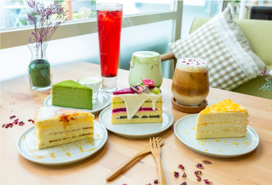 高雄甜點 高雄千層派蛋糕 高雄下午茶 高雄千層派 高雄點心推薦