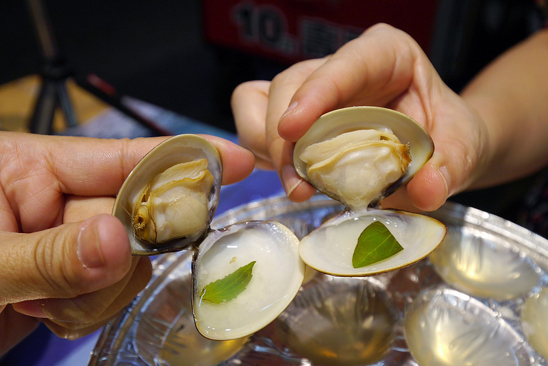 嘉義文化夜市美食｜蜊正站好（鮮烤蛤蜊）