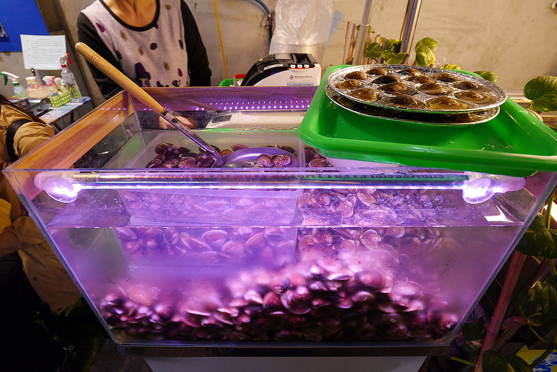 嘉義文化夜市美食｜蜊正站好（鮮烤蛤蜊）