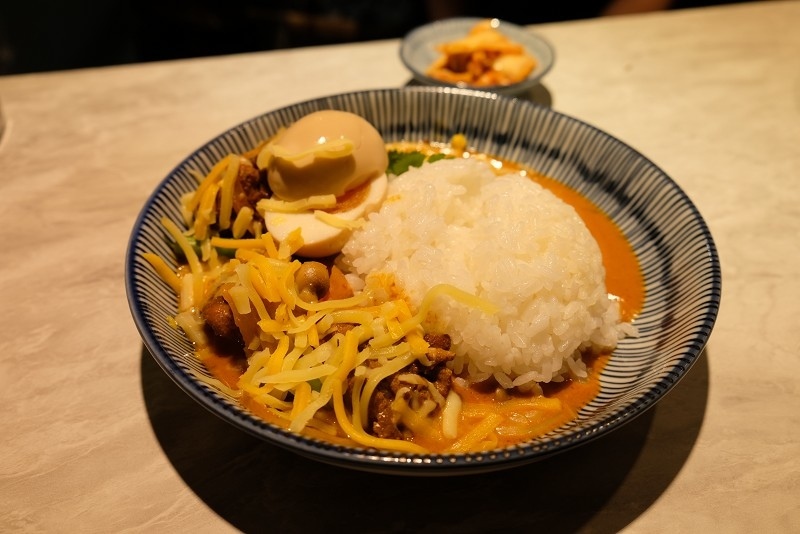 【台北｜圓山站】C major curry bar＿迷人的辛辣南洋咖哩，搭配優秀的米飯及多汁的雞肉，讓人欲罷不能