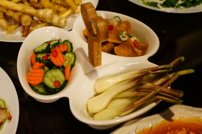 跳躍的宅男 - [花蓮光復美食]大和擂茶舖-光復無菜單料理 初次體驗鹹口味客家擂茶