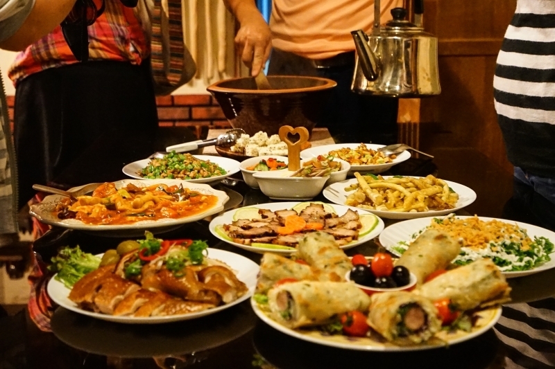 [花蓮光復美食]大和擂茶舖-光復無菜單料理 初次體驗鹹口味客家擂茶 