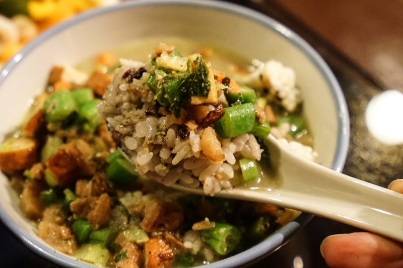 跳躍的宅男 - [花蓮光復美食]大和擂茶舖-光復無菜單料理 初次體驗鹹口味客家擂茶