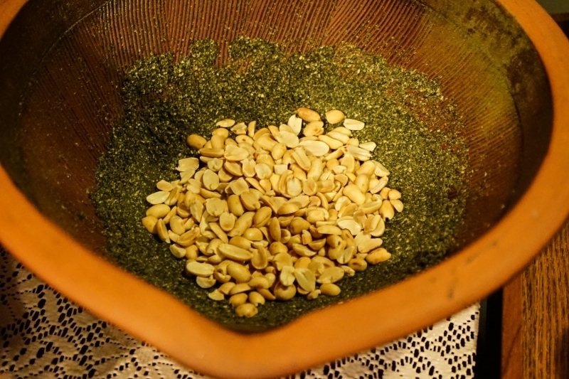 跳躍的宅男 - [花蓮光復美食]大和擂茶舖-光復無菜單料理 初次體驗鹹口味客家擂茶