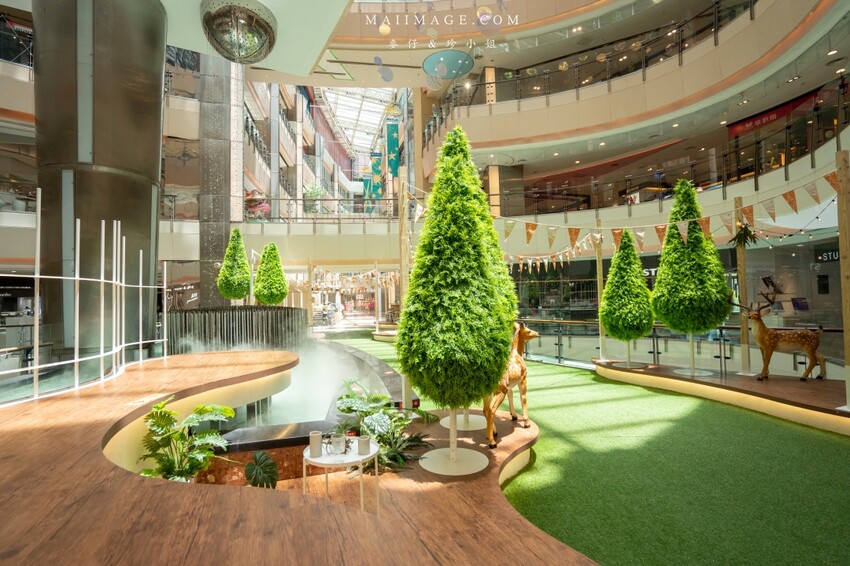 野餐模式啟動！森林系購物商城在大江購物中心，桃園青埔必訪大江購物中心2022春夏裝置藝術亮點滿滿，甜點輕