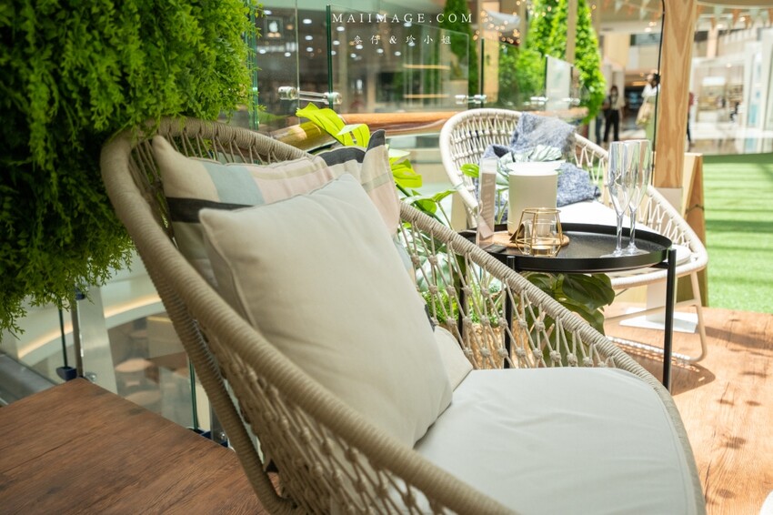 野餐模式啟動！森林系購物商城在大江購物中心，桃園青埔必訪大江購物中心2022春夏裝置藝術亮點滿滿，甜點輕