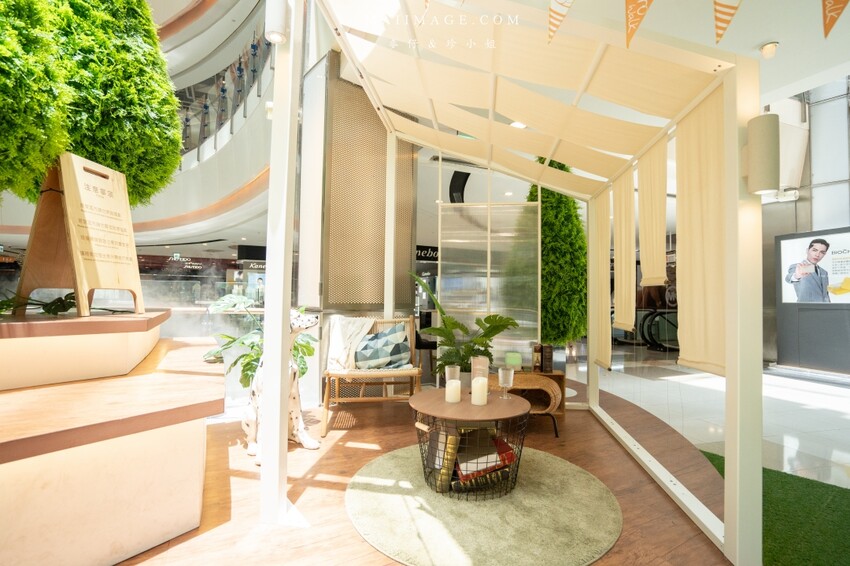 野餐模式啟動！森林系購物商城在大江購物中心，桃園青埔必訪大江購物中心2022春夏裝置藝術亮點滿滿，甜點輕