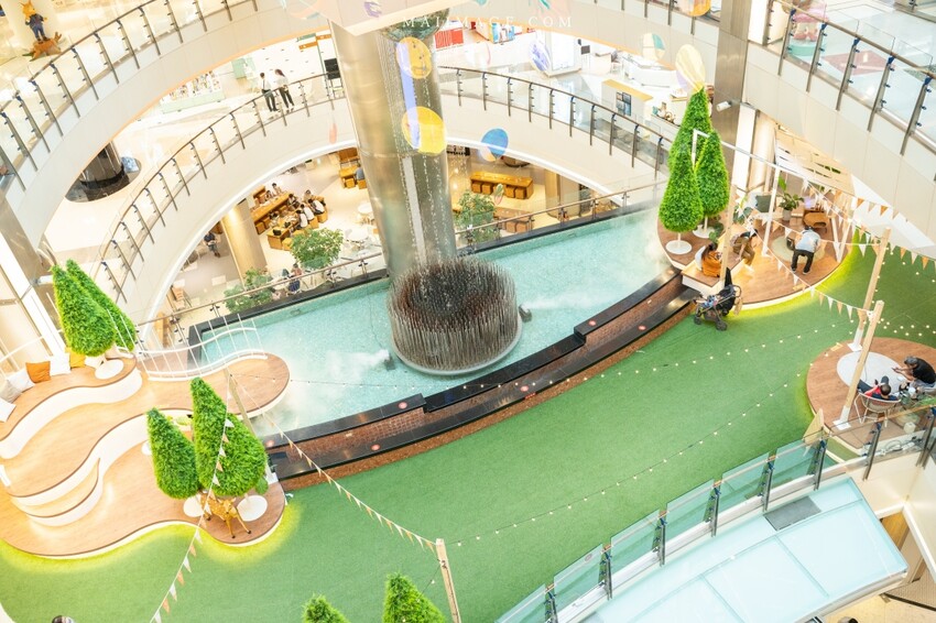 野餐模式啟動！森林系購物商城在大江購物中心，桃園青埔必訪大江購物中心2022春夏裝置藝術亮點滿滿，甜點輕