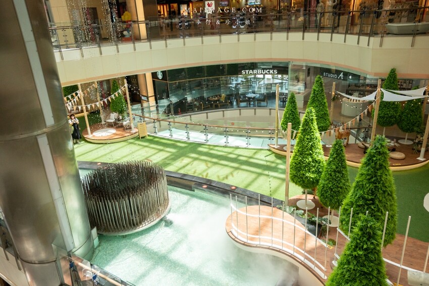 野餐模式啟動！森林系購物商城在大江購物中心，桃園青埔必訪大江購物中心2022春夏裝置藝術亮點滿滿，甜點輕