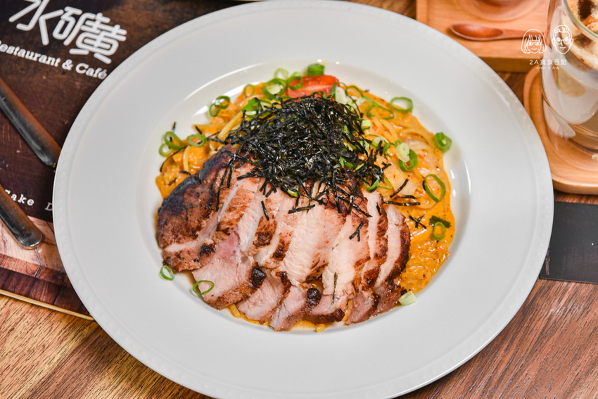 水礦 Restaurant & Cafe：台北大安區美食-東區免收服務費的質感義式咖啡廳，必點濃郁的泡菜奶油義大利麵！