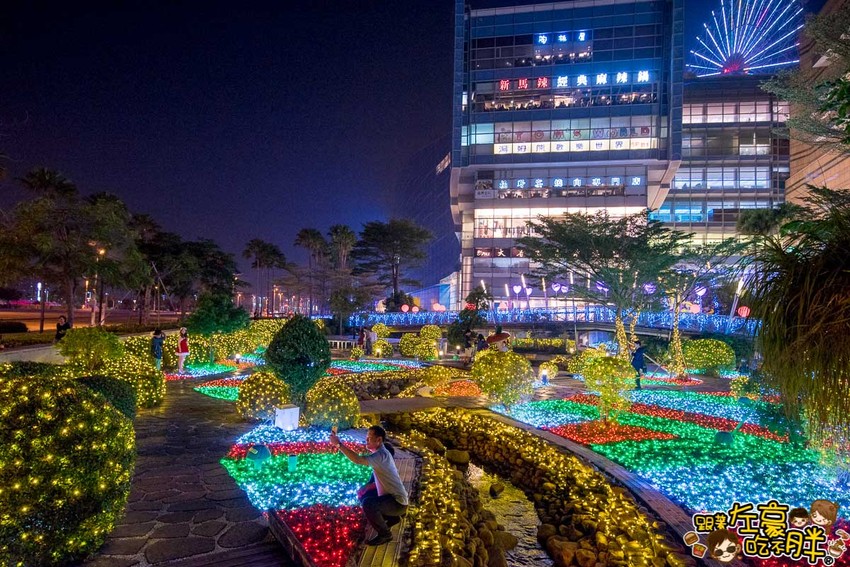 夢時代聖誕節燈飾