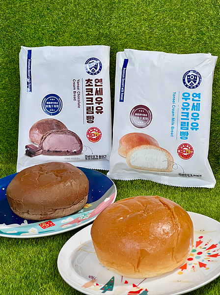 【超商美食■7-11】韓國延世生乳包 x 原味生乳包&可可生