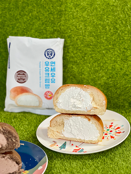 【超商美食■7-11】韓國延世生乳包 x 原味生乳包&可可生