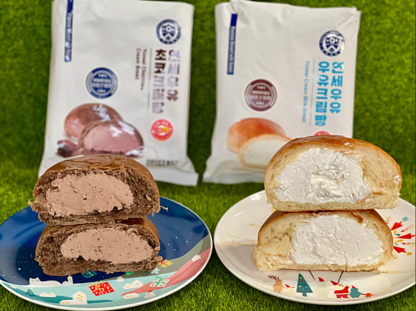 【超商美食■7-11】韓國延世生乳包 x 原味生乳包&可可生