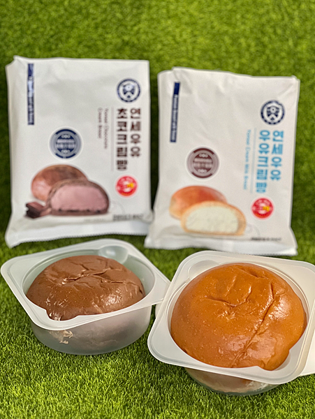 【超商美食■7-11】韓國延世生乳包 x 原味生乳包&可可生