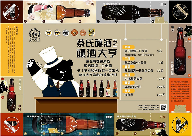 《南投景點》蔡氏釀酒精釀酒廠。隱身草屯的絕美觀光工廠。不出國也能欣賞歐洲景緻品嚐精釀美酒享受聖誕大餐｜（影片）