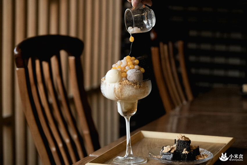 有春茶館大墩店｜情懷好味重拾家溫度。還有隱藏版古早味冰沙｜台中茶館小吃｜公益路下午茶推薦 - 小米食