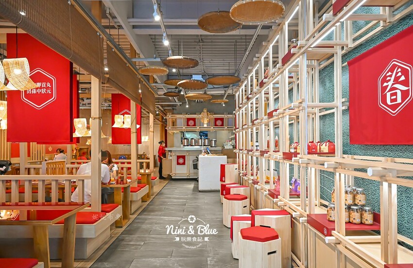 台中茶館推薦，麻辣臭豆腐魚鍋超帶勁、烏魚子麻糬有趣又好吃