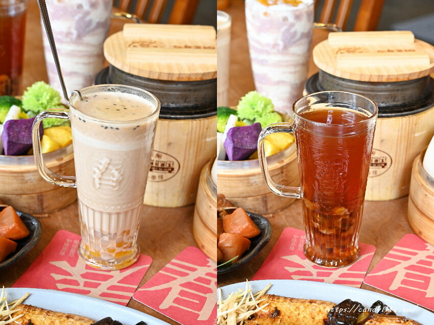 有春茶館｜台中特色茶館，餐點好吃又有創意，激推新品魚酥海鮮羹，湯匙一撈滿滿都是料～