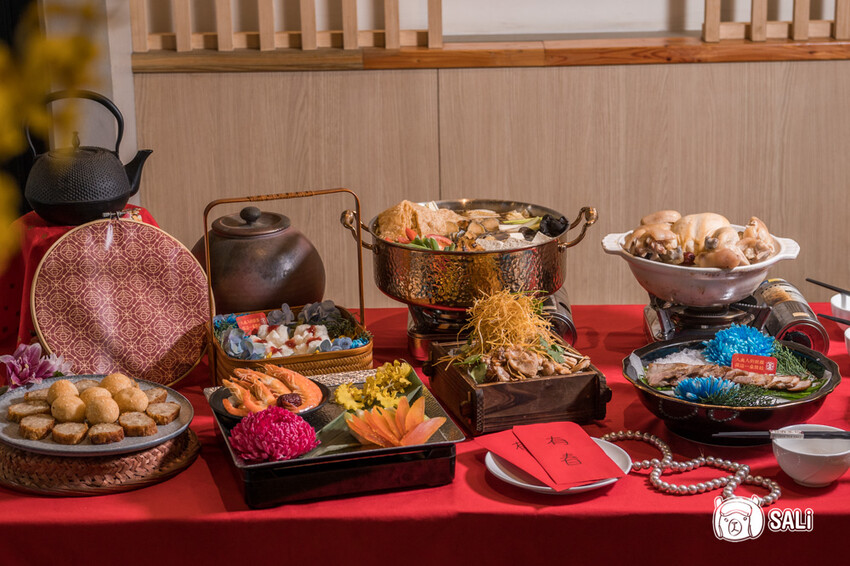 有春茶館|2025聚餐年菜推薦,經典台菜澎湃上桌,廚藝新手也能輕鬆搞定,預購再送食譜新書 - 莎笠,小日子