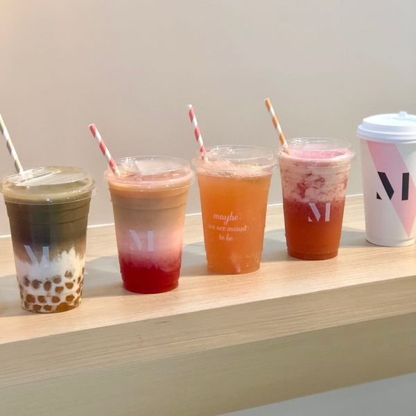 【MAYBE時尚水果飲品】台北東區最美的飲料