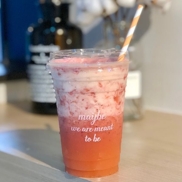 【MAYBE時尚水果飲品】台北東區最美的飲料