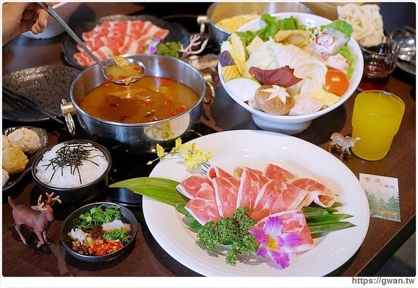 台中首創薑母鴨搬進火鍋店，還可以玩扭蛋！！