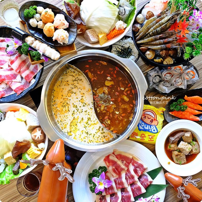 台中薑母鴨大升級-優雅版薑母鴨火鍋就在麋鹿鍋物，也能做成鴛鴦鍋喔！