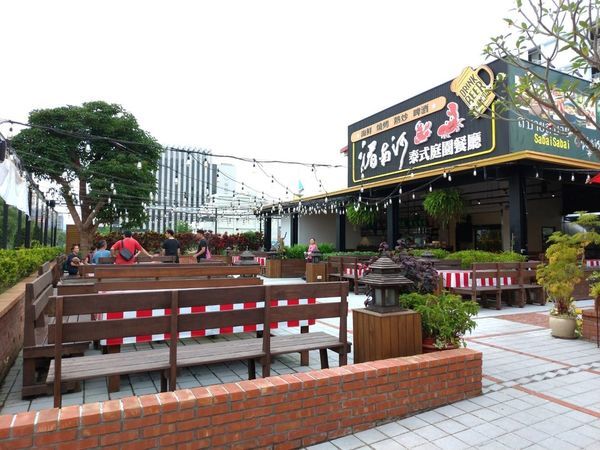 白天、晚上景色不一樣!美美噠～台中南屯/湄南河泰式庭園餐廳，好吃的泰式料理、泰國菜推薦!