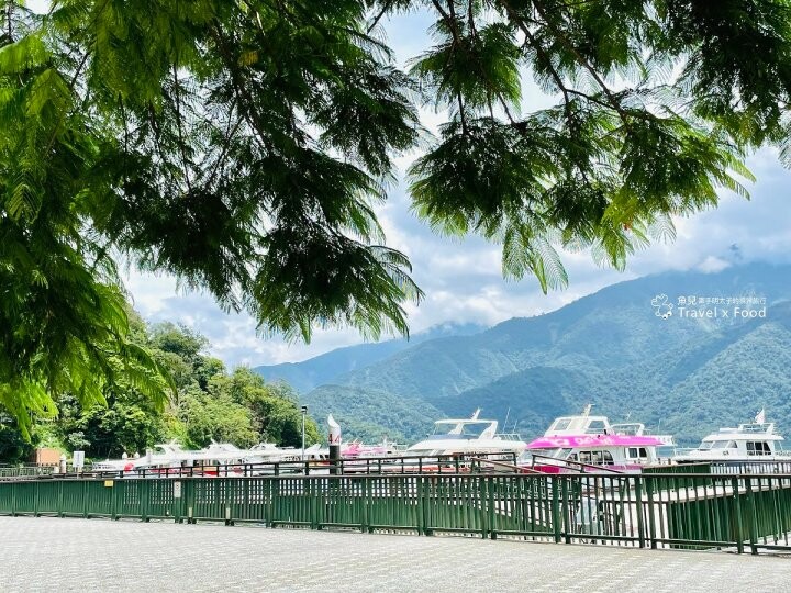 碼頭景色第一排，豐富美味邵族風味餐，隱身飯店裡的碼啡館 @魚兒 x 牽手明太子的「視」界旅行