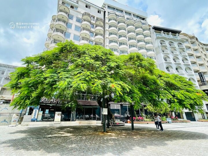 碼頭景色第一排，豐富美味邵族風味餐，隱身飯店裡的碼啡館 @魚兒 x 牽手明太子的「視」界旅行