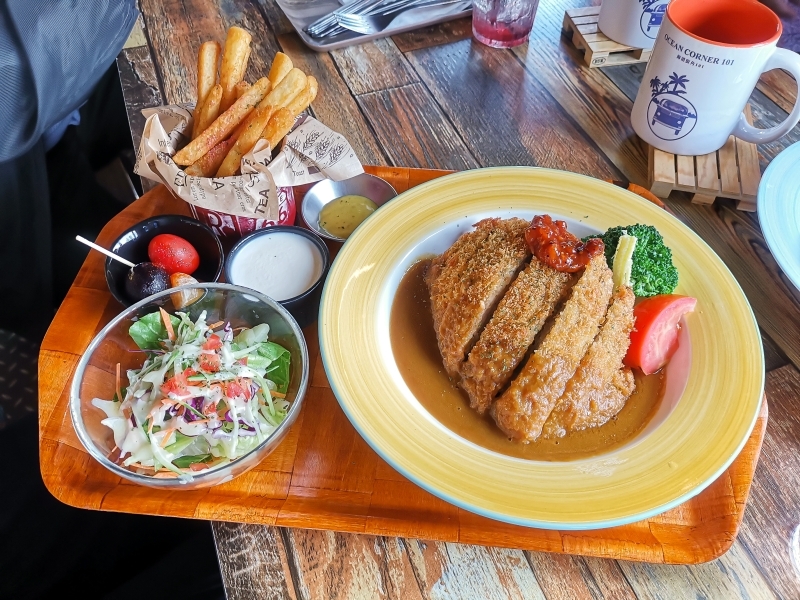 跳躍的宅男 - [花蓮美食]二訪海濱街角101-新推出義大利麵 花蓮海邊下午茶餐廳早午餐