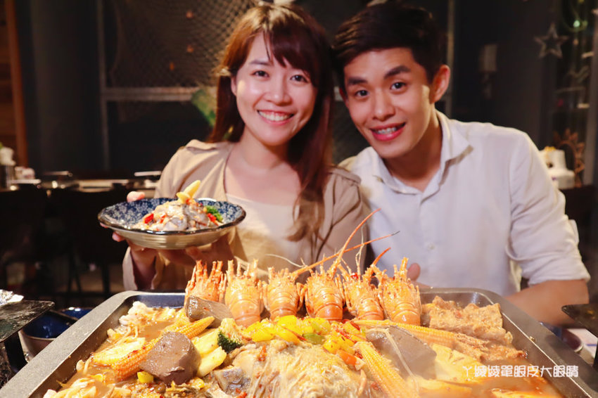 新竹宵夜|海の貨海鮮料理,抖音超夯的重慶麻辣小龍蝦烤魚在新竹也吃得到