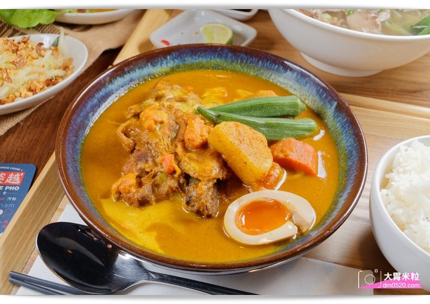 大胃米粒(台北大安越式料理推薦)談談越忠孝店,新越南美食！招牌牛肉河粉/南洋雞咖哩飯,清爽湯頭好開胃,台北國父紀念館站美食推薦,台北大安區越南料理推薦, - 大胃米粒 DAVID & MILL