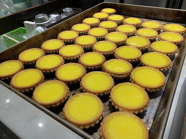 板橋車站推薦美食|泰昌餅家|從香港來台灣的蛋塔依舊滑嫩美味