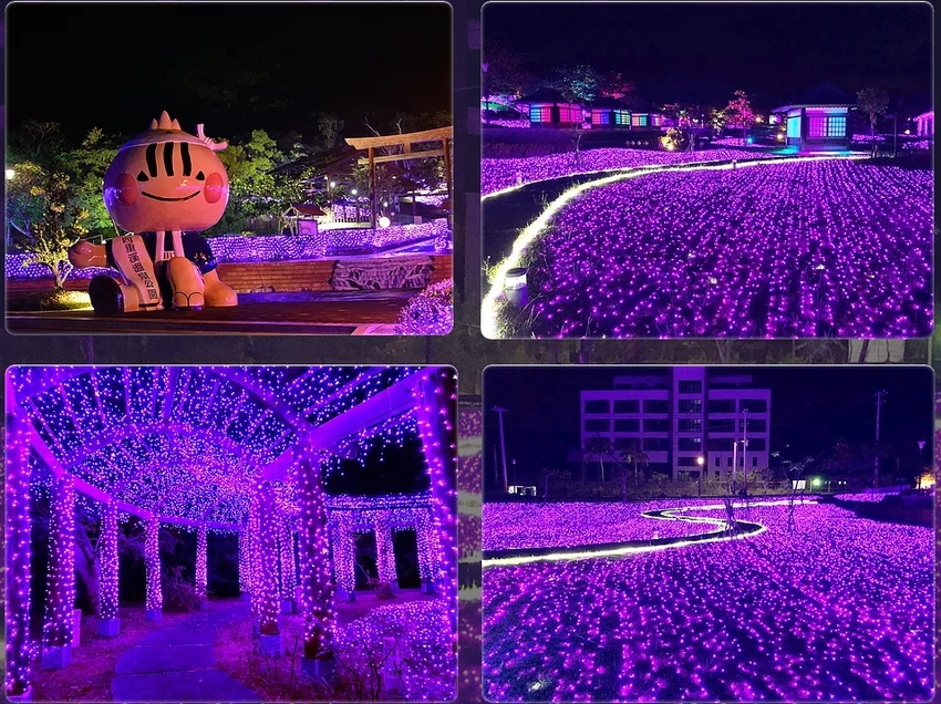 四重溪溫泉季 浪漫紫色星海 台灣燈會景點！(台灣四大名湯) 交通資訊~出門約會啦 - 跟著左豪吃不胖