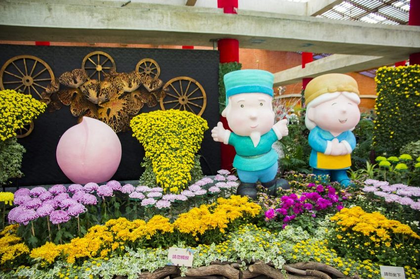 【台北展覽】菊世遨遊／2018士林官邸菊展～跟著變化萬千的菊花一日遊世界