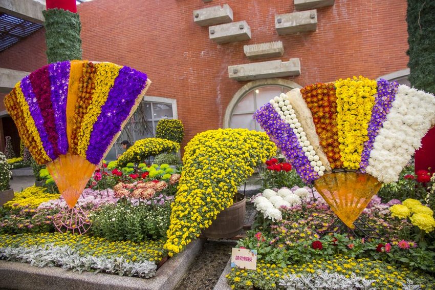 【台北展覽】菊世遨遊／2018士林官邸菊展～跟著變化萬千的菊花一日遊世界