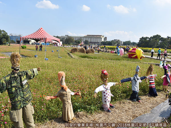 桃園花彩節(平鎮展區)33-稻草人區.JPG