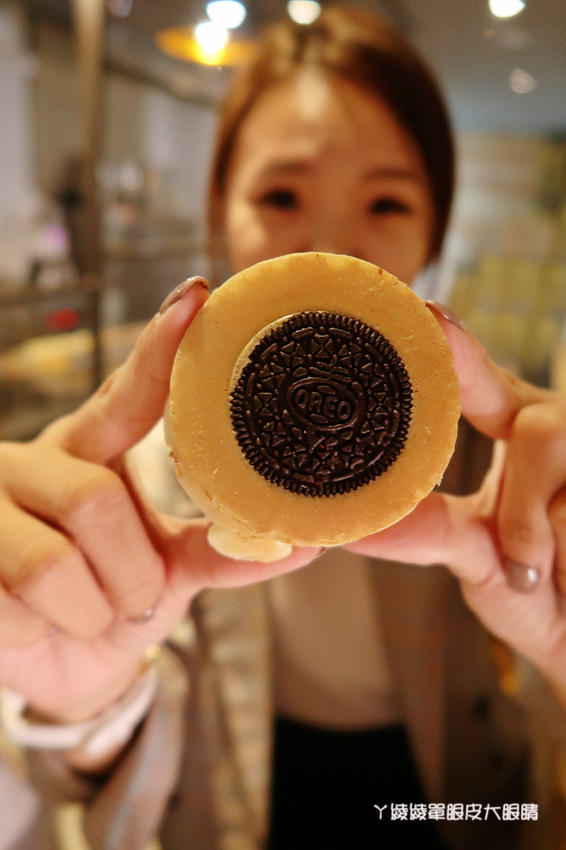 新竹紅豆餅推薦!青畑九號豆製所,餡料滿到快炸出來的車輪餅!竹北下午茶外送首選