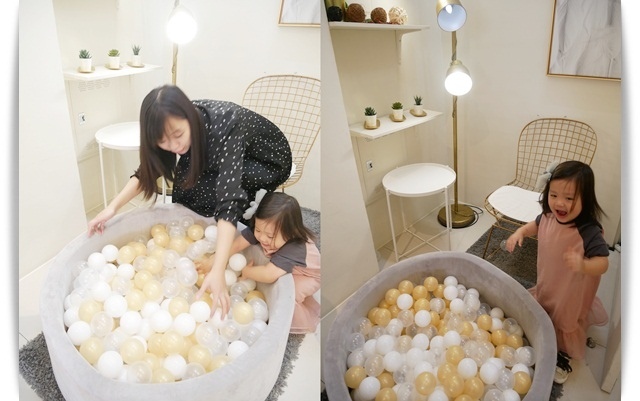 「Candit康荻新食」好韓系的手搖飲料店,迷你球池好可愛 ♡