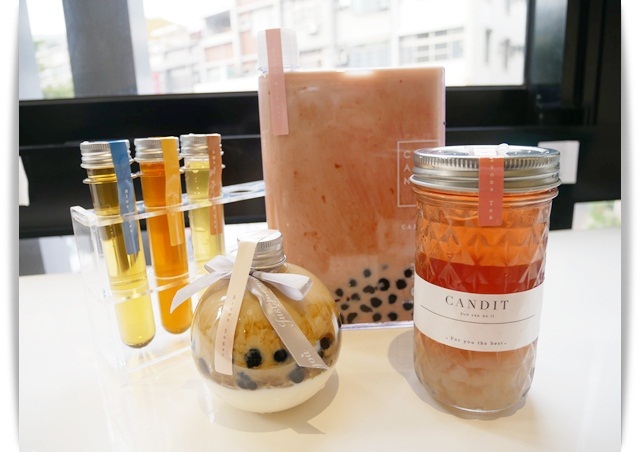 「Candit康荻新食」好韓系的手搖飲料店,迷你球池好可愛 ♡