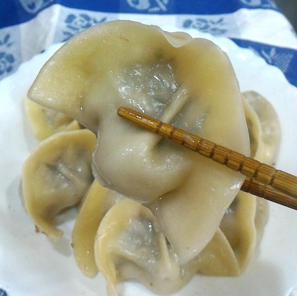 喬園手工大水餃~溫體豬肉/深海胭脂蝦+干貝/頂級蔬菜/真材實料