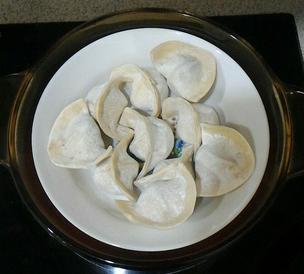 喬園手工大水餃~溫體豬肉/深海胭脂蝦+干貝/頂級蔬菜/真材實料