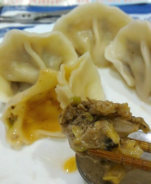 喬園手工大水餃~溫體豬肉/深海胭脂蝦+干貝/頂級蔬菜/真材實料