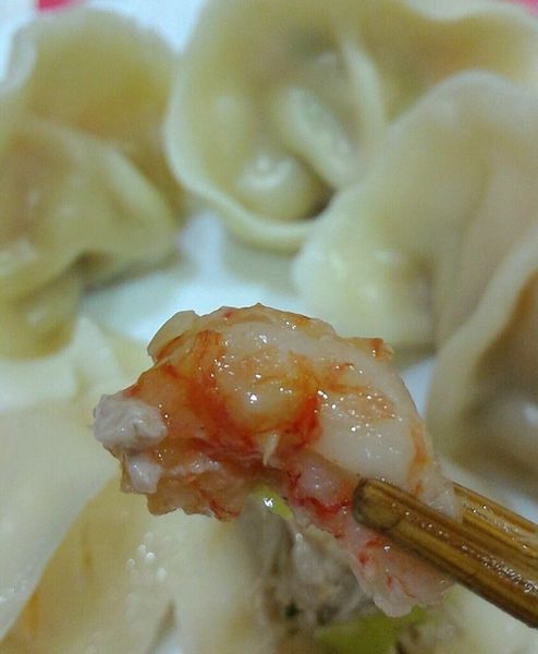 喬園手工大水餃~溫體豬肉/深海胭脂蝦+干貝/頂級蔬菜/真材實料