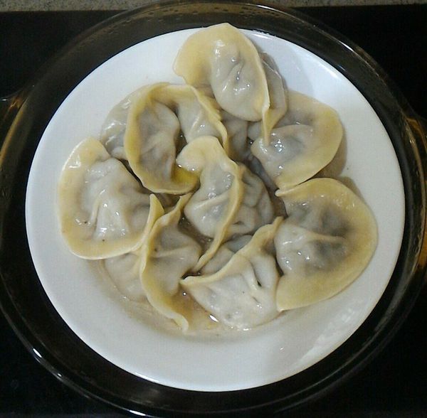 喬園手工大水餃~溫體豬肉/深海胭脂蝦+干貝/頂級蔬菜/真材實料