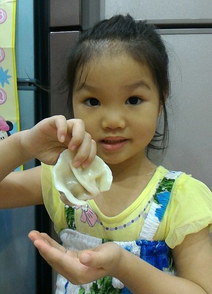 喬園手工大水餃~溫體豬肉/深海胭脂蝦+干貝/頂級蔬菜/真材實料