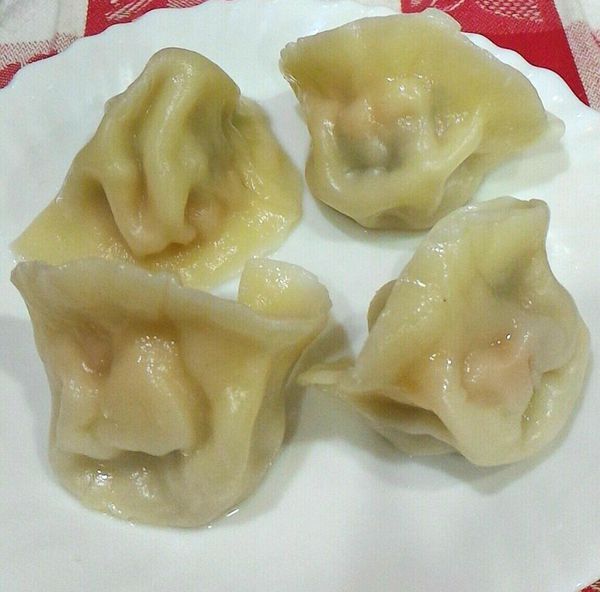 喬園手工大水餃~溫體豬肉/深海胭脂蝦+干貝/頂級蔬菜/真材實料